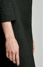 BONDED WOOL LACE DRESS