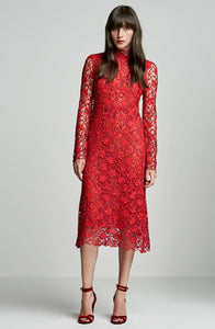 GUIPURE LACE DRESS