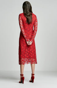 GUIPURE LACE DRESS
