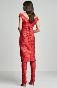 BROCADE DRESS
