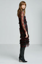TULLE EMBROIDERED DRESS