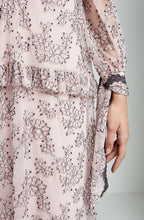 TIERED TRIANGLE LACE DRESS