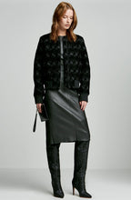 STRETCH LEATHER DRESS