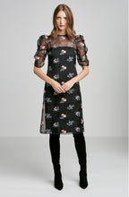 RUFFLE SLEEVE DRESS