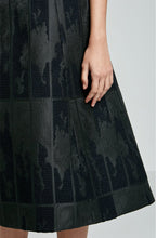 BROCADE STRAPLESS DRESS