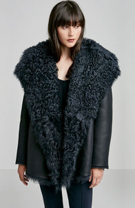 TOSCANA DRAPE FRONT JACKET
