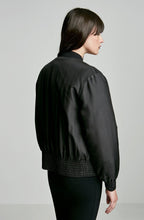 PADDED SILK BOMBER