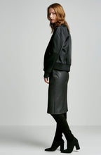 TECHNO SATIN BOMBER