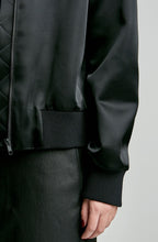 TECHNO SATIN BOMBER