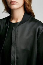 TECHNO SATIN BOMBER