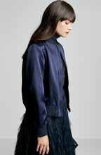 TECHNO SATIN BOMBER