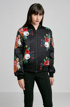 PADDED SILK EMBROIDERED JACKET