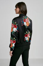PADDED SILK EMBROIDERED JACKET
