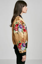 PADDED SILK EMBROIDERED JACKET