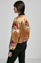 PADDED SILK EMBROIDERED JACKET