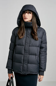 PADDED RIB TRIM JACKET