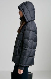 PADDED RIB TRIM JACKET