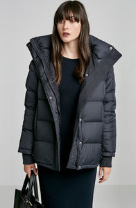 PADDED RIB TRIM JACKET