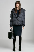 PADDED RIB TRIM JACKET