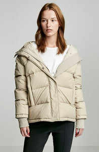 PADDED RIB TRIM JACKET