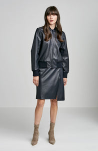 NAPPA LEATHER BOMBER