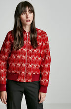 EMBROIDERED VELVET BOMBER