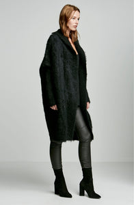 BRUSHED MOHAIR CARDIGAN