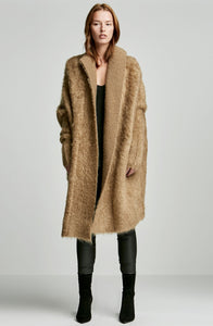 BRUSHED MOHAIR CARDIGAN
