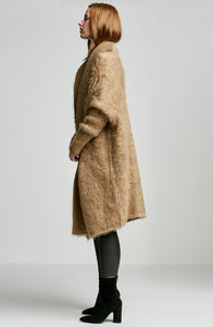 BRUSHED MOHAIR CARDIGAN