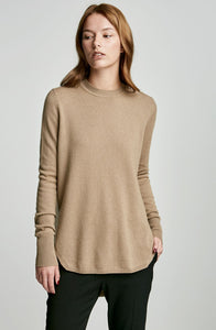 CASHMERE SHIRTTAIL SWEATER