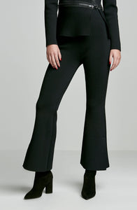 CREPE KNIT MILANO FLARED PANT