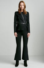 CREPE KNIT MILANO FLARED PANT