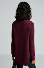 CASHMERE WOOL ZIP NECK SWEATER