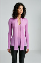BABYWOOL TIE NECK TEE