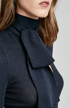 BABYWOOL TIE NECK TEE