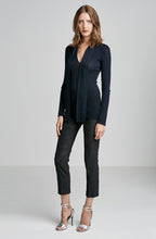 BABYWOOL TIE NECK TEE