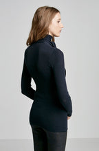 BABYWOOL TIE NECK TEE