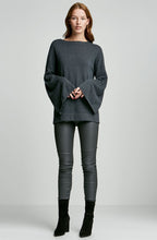 CASHMERE TRAPEZE SLEEVE SWEATER