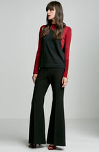 MERINO COLOUR BLOCKED SWEATER