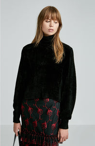 VELVET SWEATER