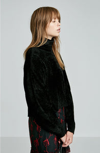 VELVET SWEATER