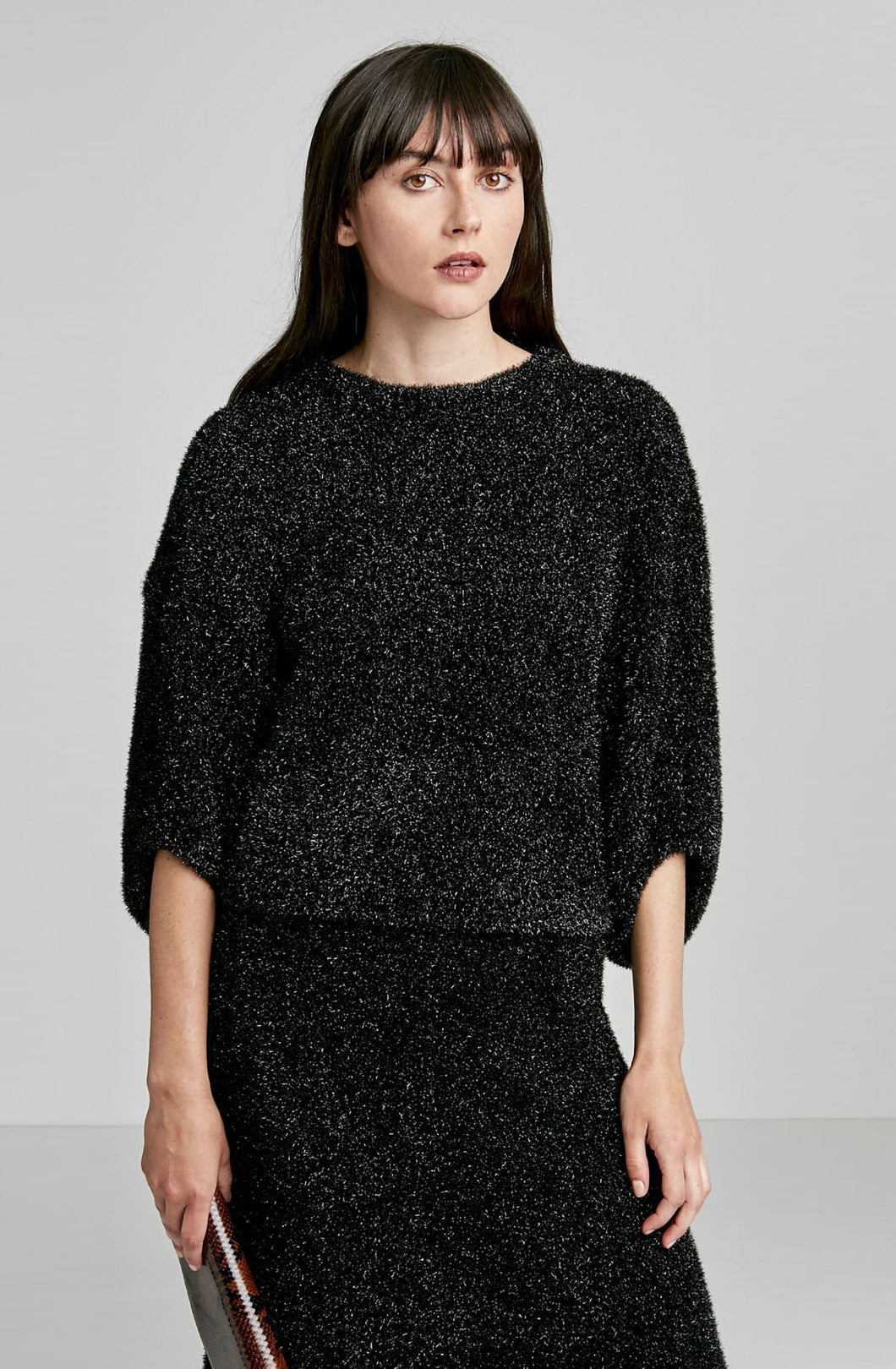 METALLIC SWEATER