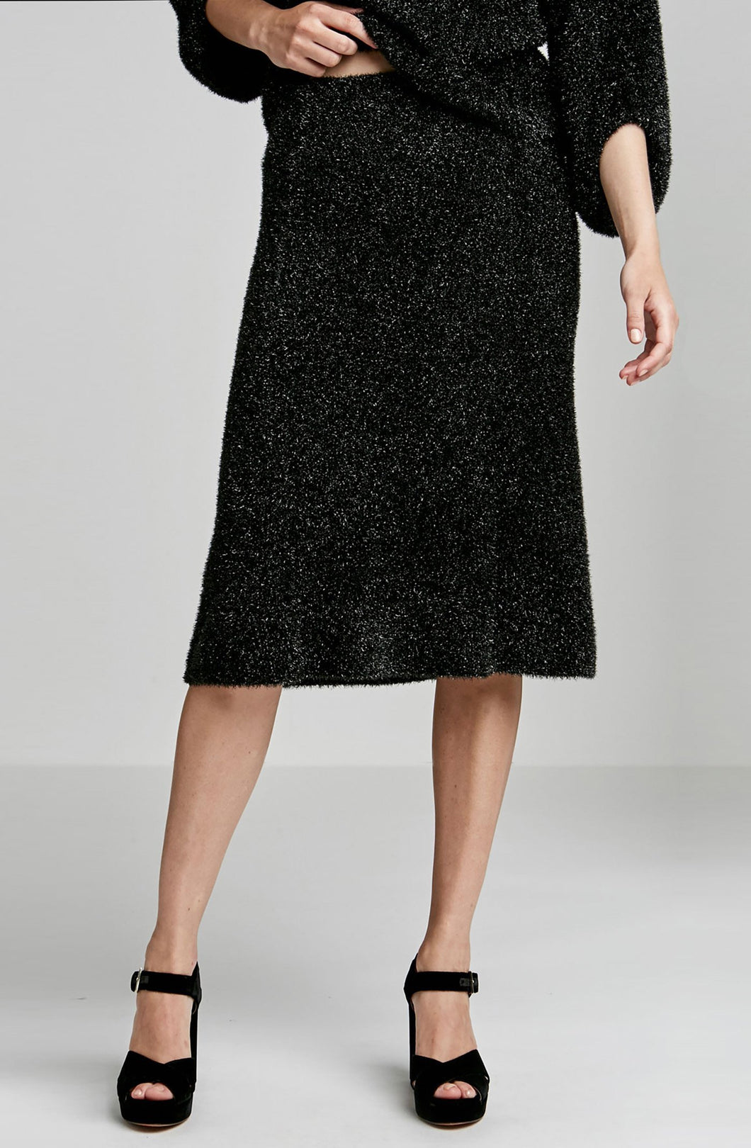 METALLIC SKIRT