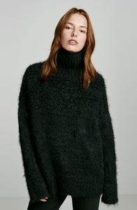 BRUSHED MOHAIR SWEATER