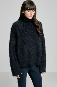 BRUSHED MOHAIR SWEATER