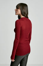 BABYWOOL CUFFED CREW NECK TEE