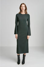 MICRO CREPE TRAPEZE SLEEVE DRESS