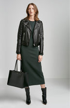 MICRO CREPE TRAPEZE SLEEVE DRESS