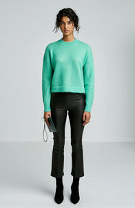 MOHAIR CROPPED SWEATER