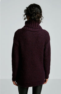 HAND KNIT CABLE SWEATER